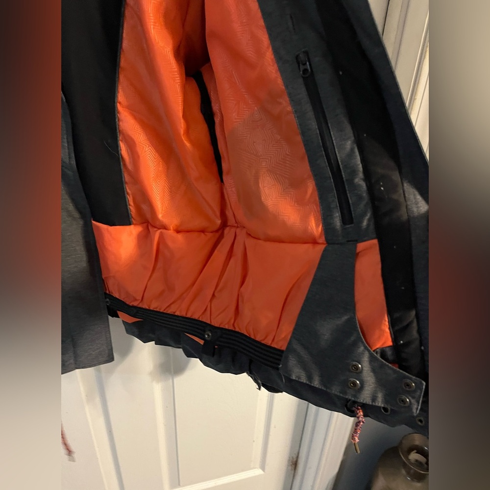 Roxy Men's Charcoal Performance Jacket - image 5